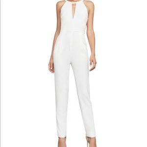 BCBG White Jumpsuit